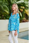 VALE TOP - boho flora